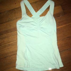 Sea Foam Green Lululemon Athletic Tank
